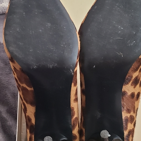 Marc Fisher Leopard Booties - Picture 4 of 5